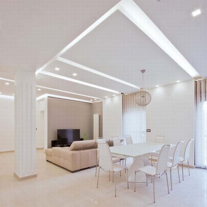 thiết kế nội thất căn hộ chung cư với màu trắng trang nhã 5