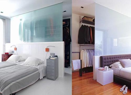 Ý tưởng thiết kế phòng ngủ đẹp với phòng thay đồ tinh tế hài hòa