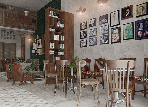 Dự án thiết kế quán cafe tại Vĩnh Long Miền Tây