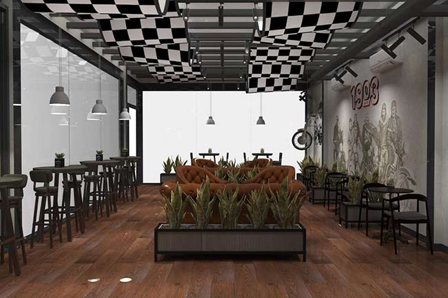 Dự án thiết kế thi công Quán Cà Phê,chuỗi quán cafe 3