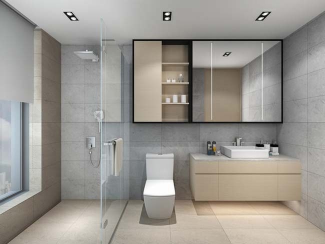 Thiết kế phòng tắm đẹp hiện đại, nhà tắm đẹp đơn giản 11