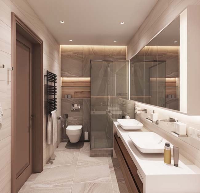 Thiết kế phòng tắm đẹp hiện đại, nhà tắm đẹp đơn giản 12