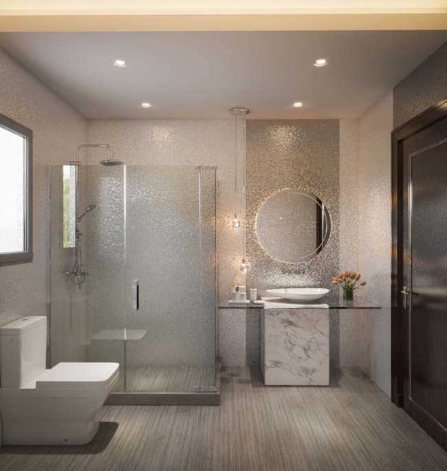 Thiết kế phòng tắm đẹp hiện đại, nhà tắm đẹp đơn giản 15