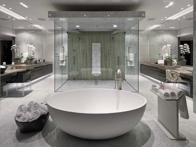Thiết kế phòng tắm đẹp hiện đại, nhà tắm đẹp đơn giản 17