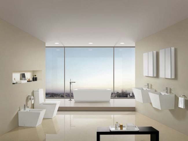 Thiết kế phòng tắm đẹp hiện đại, nhà tắm đẹp đơn giản 24