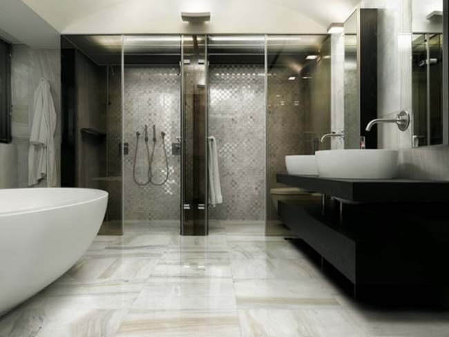 Thiết kế phòng tắm đẹp hiện đại, nhà tắm đẹp đơn giản 37