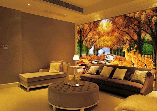 Ý tưởng thiết kế phòng khách đẹp gần gũi với thiên nhiên 1