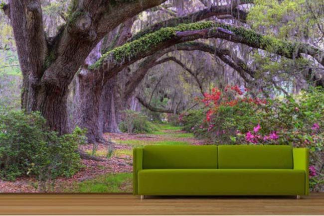 Ý tưởng thiết kế phòng khách đẹp gần gũi với thiên nhiên 12