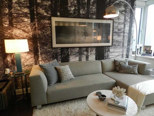 Ý tưởng thiết kế phòng khách đẹp gần gũi với thiên nhiên 20