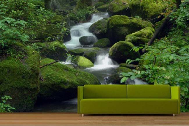 Ý tưởng thiết kế phòng khách đẹp gần gũi với thiên nhiên 23