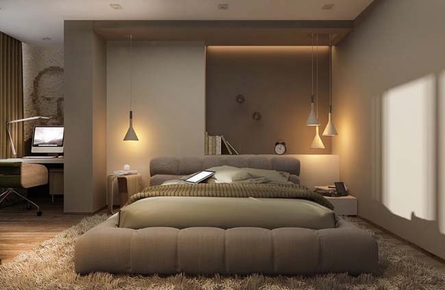 thiết kế phòng ngủ đẹp phong cách cho căn hộ nhà phố  6