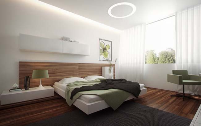 thiết kế phòng ngủ đẹp phong cách cho căn hộ nhà phố 26