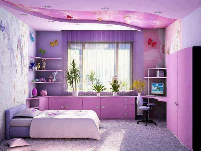 Ý tưởng thiết kế phòng ngủ đẹp với sắc tím xinh xắn 6