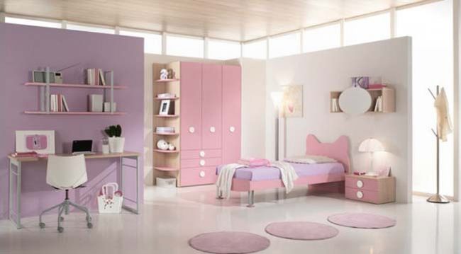 Ý tưởng thiết kế phòng ngủ đẹp với sắc tím xinh xắn 9