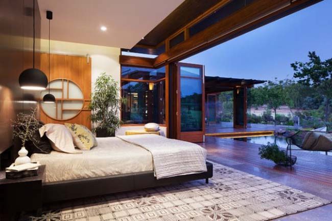 Ý tưởng thiết kế phòng ngủ đẹp với thiết kế Á Đông 12