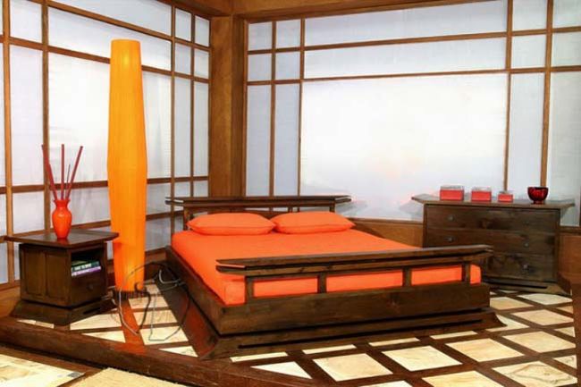 Ý tưởng thiết kế phòng ngủ đẹp với thiết kế Á Đông 2