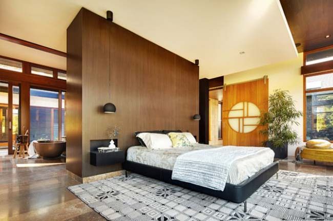 Ý tưởng thiết kế phòng ngủ đẹp với thiết kế Á Đông 8