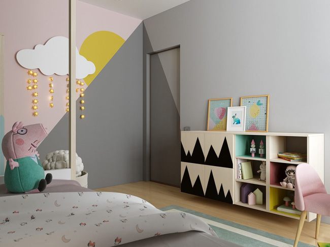 Ý tưởng thiết kế phòng ngủ cho bé đẹp mê ly 6