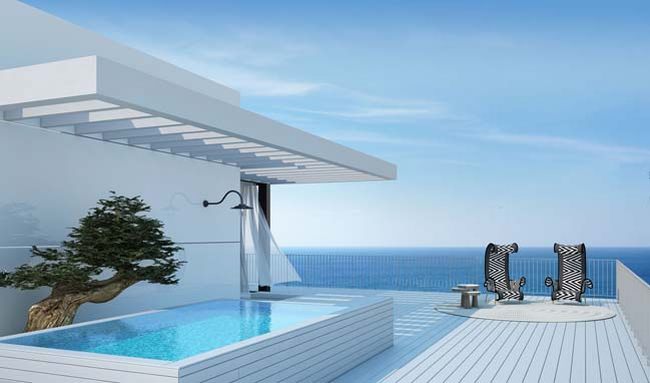 Ý tưởng thiết kế penthouse hiện đại view biển 5