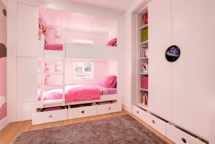 Ý tưởng thiết kế phòng ngủ đẹp cho 2 bé 7