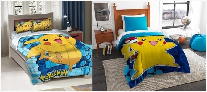 Ý tưởng thiết kế phòng ngủ Pokémon cho trẻ em 3
