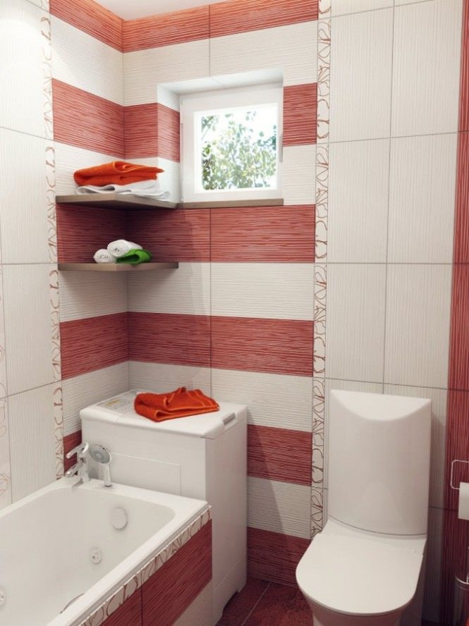 Thiết kế nổi bật cho phòng tắm nhỏ 4