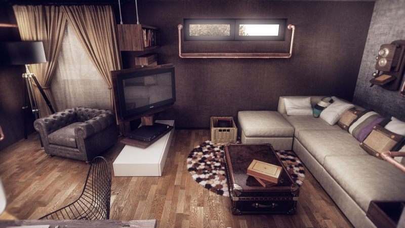 Ý tưởng thiết kế căn hộ với phong cách Vintage đẹp ấn tượng 27