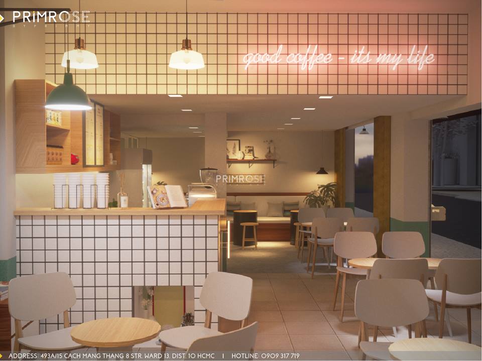 Dự án thiết kế thi công Reno Cafe tại TPHCM 5