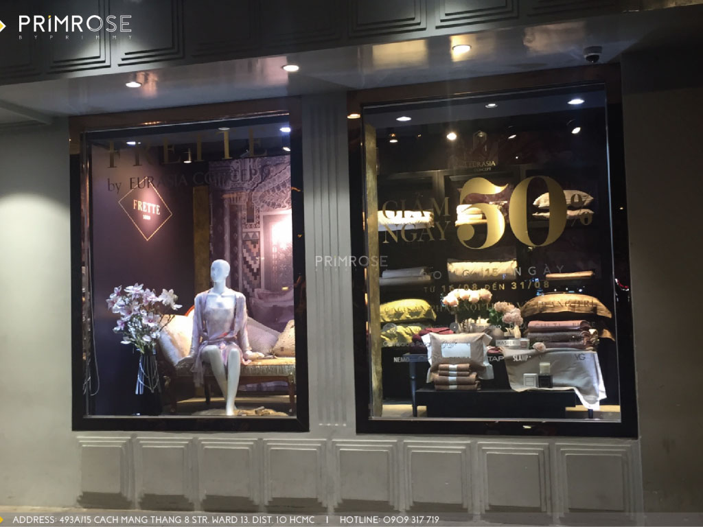 Thiết kế shop showroom thời trang SHOW WINDOWS EURASIA CONCEPT 2