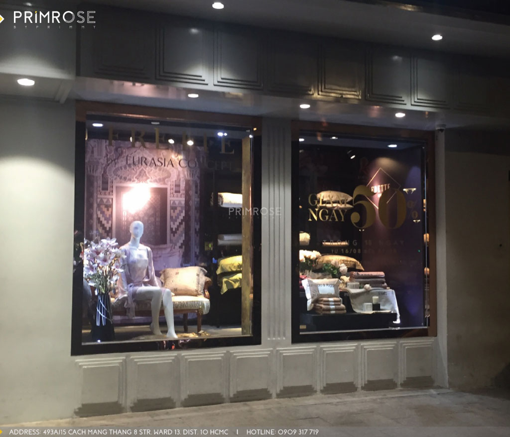 Thiết kế shop showroom thời trang SHOW WINDOWS EURASIA CONCEPT 3