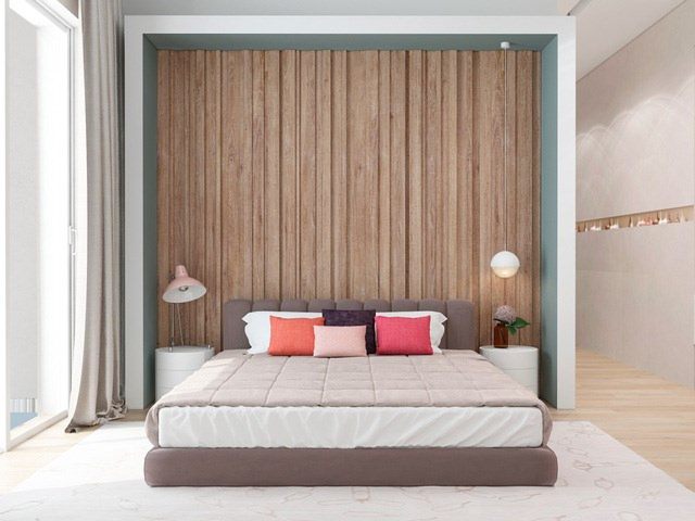 Nội thất phòng ngủ vừa sang trọng vừa hiện đại với nội thất gỗ 11