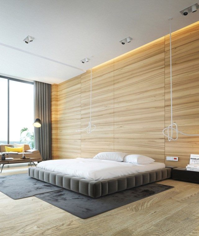 Nội thất phòng ngủ vừa sang trọng vừa hiện đại với nội thất gỗ 12