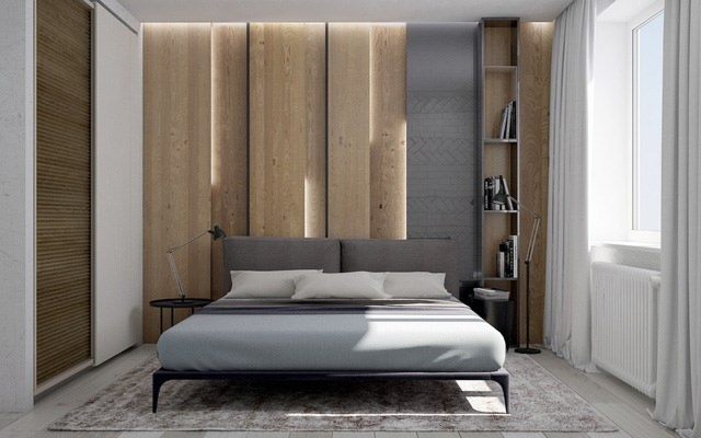 Nội thất phòng ngủ vừa sang trọng vừa hiện đại với nội thất gỗ 18