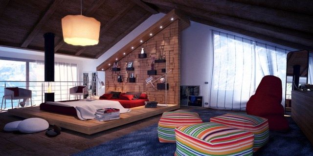 Nội thất phòng ngủ vừa sang trọng vừa hiện đại với nội thất gỗ 5