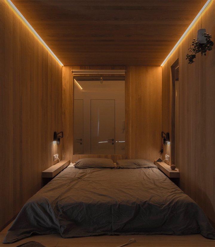 thiết kế đèn ánh sáng phòng ngủ lãng mạn