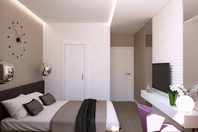 thiết kế nội thất phòng ngủ đơn giản và hiện đại