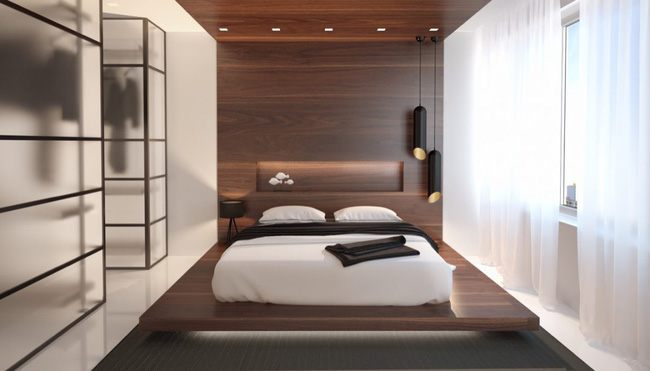 phòng ngủ đẹp nội thất gỗ mộc 12