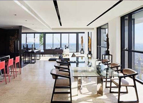 Ý tưởng thiết kế, căn hộ penthouse, ngập tràn ánh nắng,ế căn hộ penthouse 3 tầng sang trọng