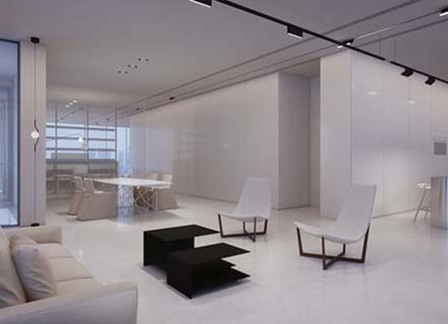 Ý tưởng thiết kế, căn hộ penthouse, ngập tràn ánh nắng, căn hộ penthouse với tông màu trắng cực sang trọng