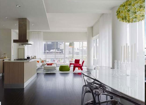 Ý tưởng thiết kế căn hộ,penthouse đơn giản ngập tràn ánh sáng,thiết kế nội thất khá đơn giản nhưng tinh tế