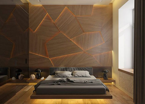 Ý tưởng thiết kế,phòng ngủ gỗ,với nội thất gỗ ấn tượng