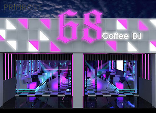 Dự án thiết kế thi công Cafe DJ 68