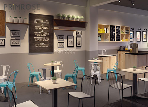 Dự án thiết kế thi công quán Tea và Coffe Tại Biên Hòa