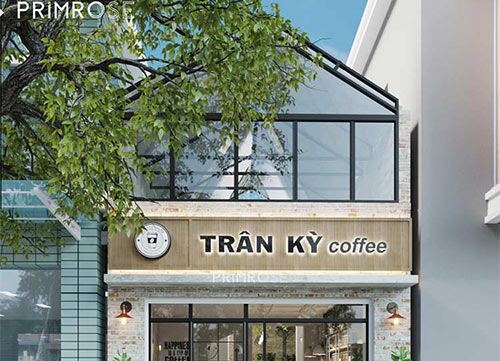 Thiết kế thi công quán cafe phong cách Châu Âu tại TPHCM Trần Kỳ cafe